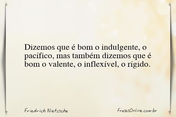 Frase de Friedrich Nietzsche