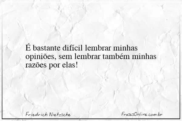 Frase de Friedrich Nietzsche