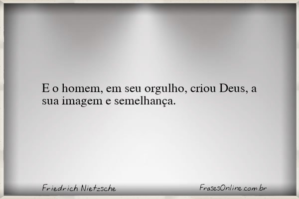 Frase de Friedrich Nietzsche