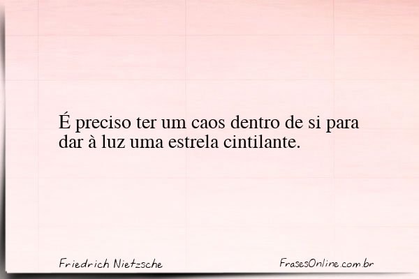 Frase de Friedrich Nietzsche