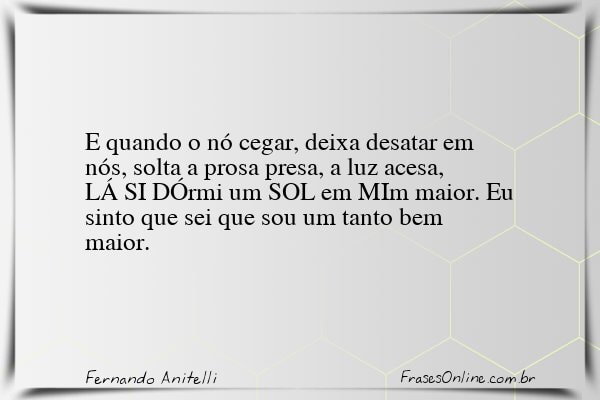 Frase de Fernando Anitelli