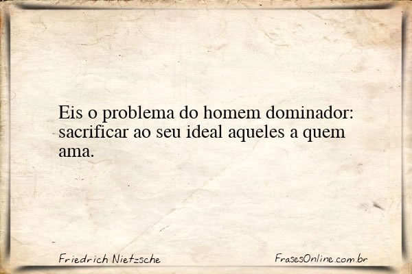 Frase de Friedrich Nietzsche