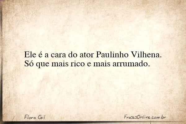 Frase de Flora Gil