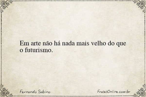 Frase de Fernando Sabino