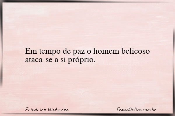 Frase de Friedrich Nietzsche