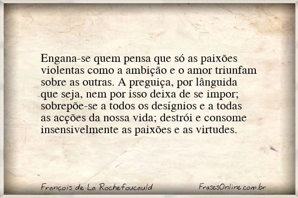 Frase de François de La Rochefoucauld