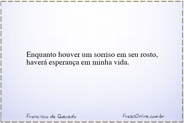 Frase de Francisco de Quevedo