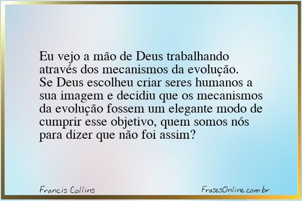 Frase de Francis Collins