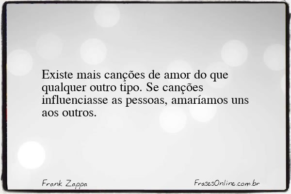 Frase de Frank Zappa