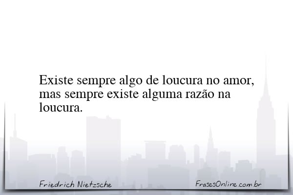 Frase de Friedrich Nietzsche