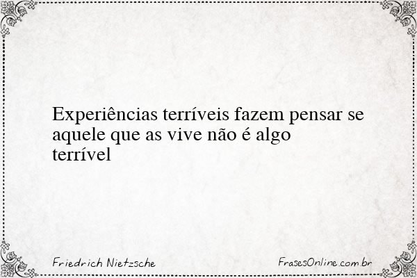 Frase de Friedrich Nietzsche
