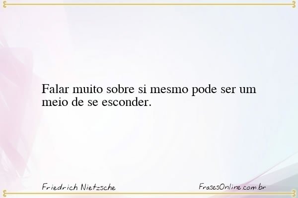 Frase de Friedrich Nietzsche