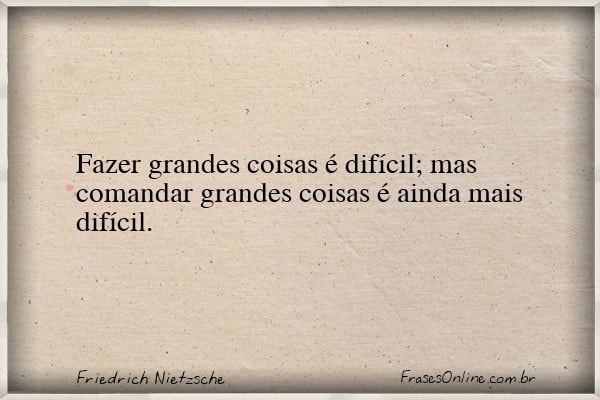Frase de Friedrich Nietzsche