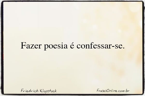 Frase de Friedrich Klopstock