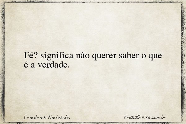 Frase de Friedrich Nietzsche