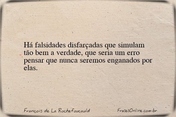 Frase de François de La Rochefoucauld