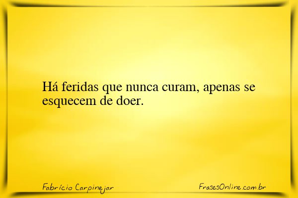 Frase de Fabrício Carpinejar