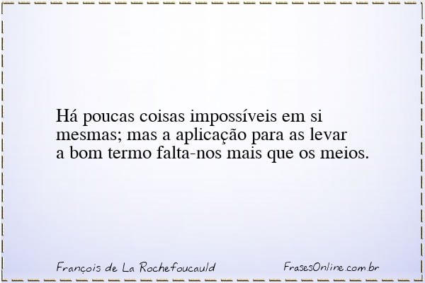Frase de François de La Rochefoucauld
