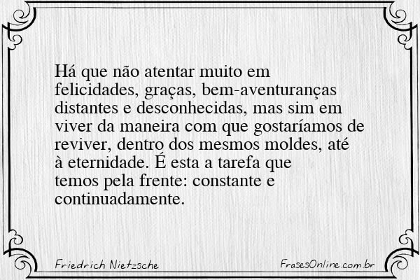 Frase de Friedrich Nietzsche