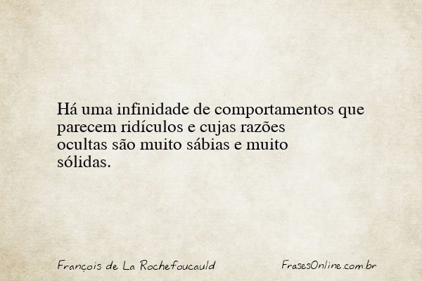 Frase de François de La Rochefoucauld