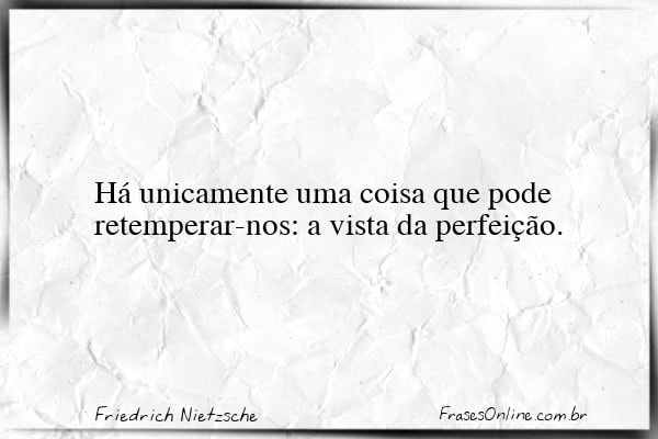 Frase de Friedrich Nietzsche