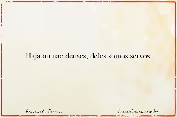 Frase de Fernando Pessoa