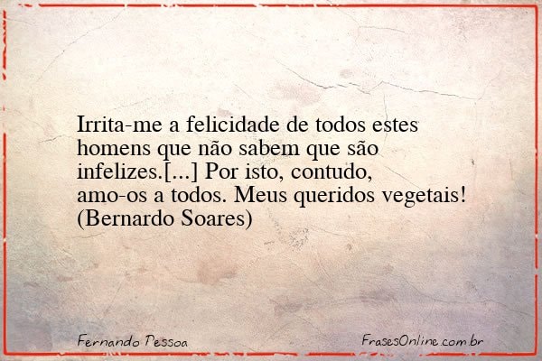 Frase de Fernando Pessoa