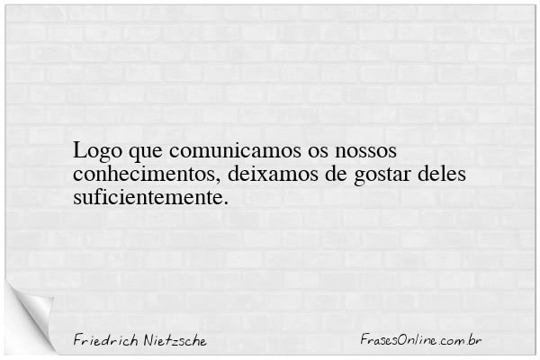 Frase de Friedrich Nietzsche