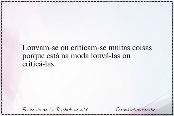 Frase de François de La Rochefoucauld
