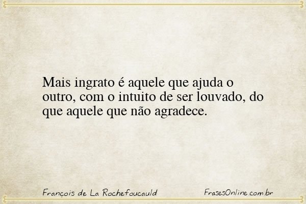 Frase de François de La Rochefoucauld