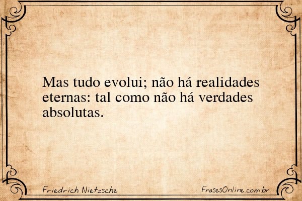 Frase de Friedrich Nietzsche