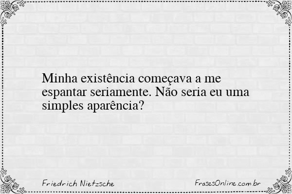 Frase de Friedrich Nietzsche