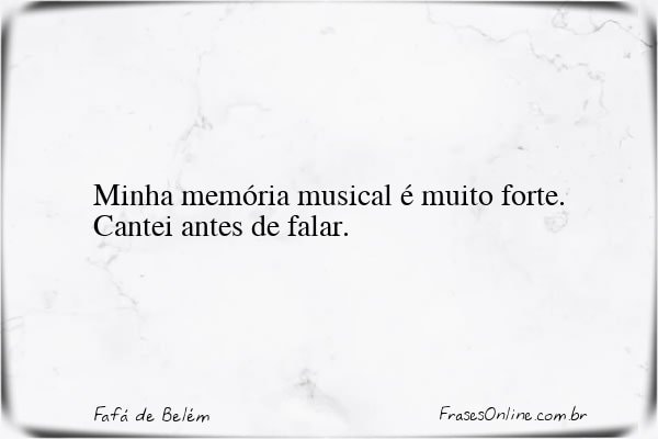 Frase de Fafá de Belém
