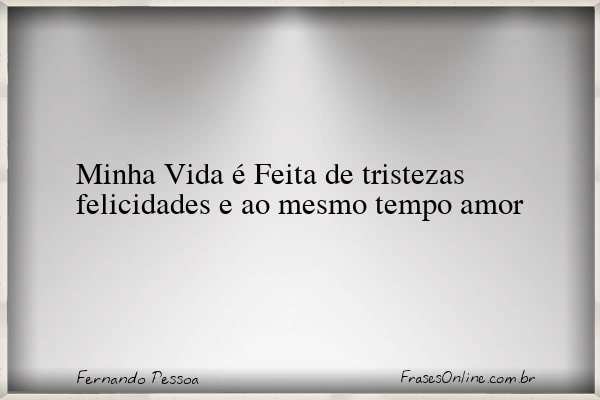 Frase de Fernando Pessoa