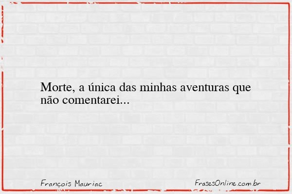 Frase de François Mauriac