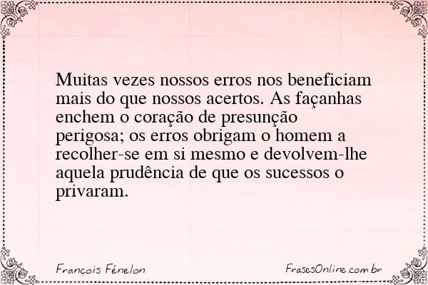 Frase de François Fénelon