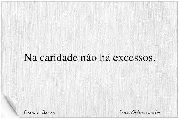 Frase de Francis Bacon