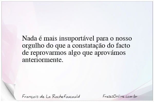 Frase de François de La Rochefoucauld