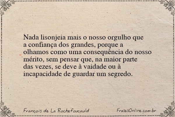 Frase de François de La Rochefoucauld