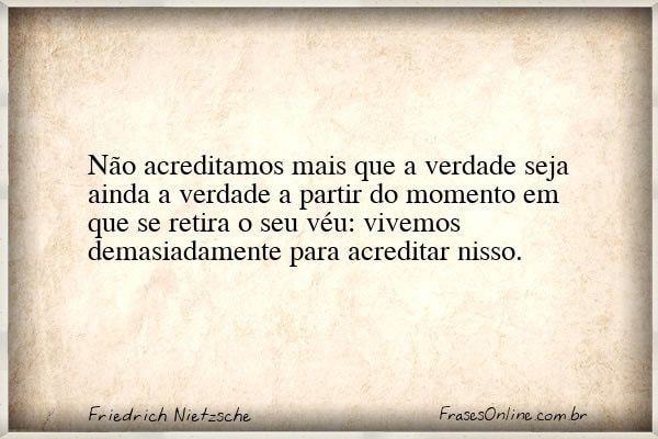 Frase de Friedrich Nietzsche