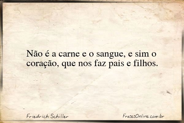 Frase de Friedrich Schiller