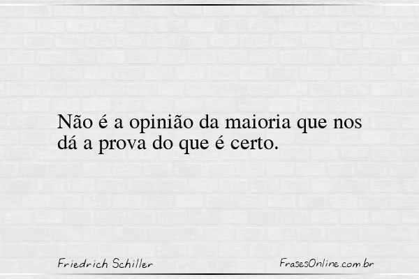 Frase de Friedrich Schiller