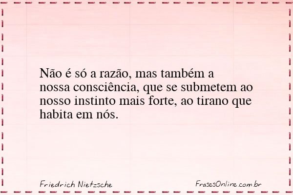 Frase de Friedrich Nietzsche
