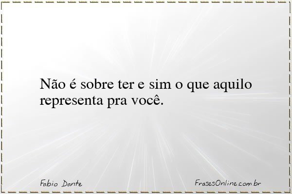 Frase de Fabio Dante