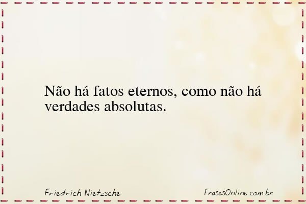 Frase de Friedrich Nietzsche