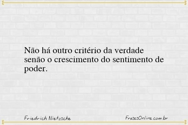 Frase de Friedrich Nietzsche