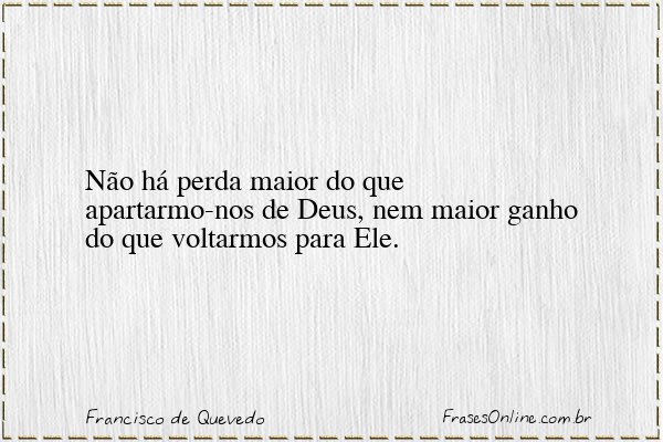 Frase de Francisco de Quevedo