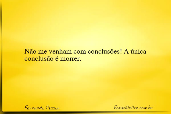 Frase de Fernando Pessoa