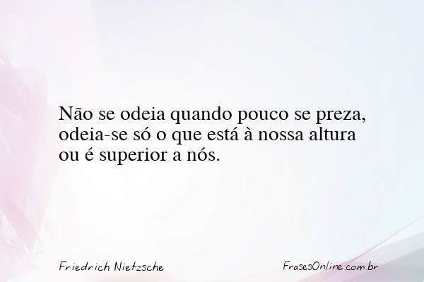 Frase de Friedrich Nietzsche