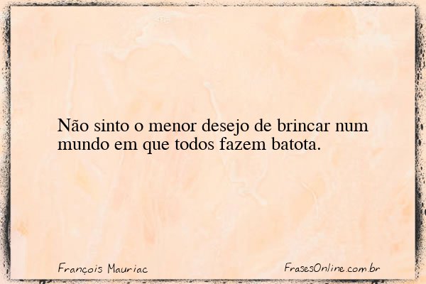 Frase de François Mauriac